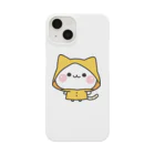 DECORの気づかいのできるネコ　レインコートver. Smartphone Case