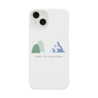 とほんSUZURI出張所の山と氷山 スマホケース