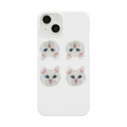 maenekoのしろねこちゃんまみれ Smartphone Case