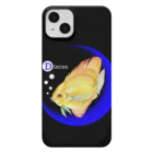 idumi-artの青い月と熱帯魚🐠 Smartphone Case