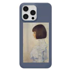 SONOTENI-ARTの001-004　グスタフ・クリムト　『ヘレーネ・クリムトの肖像』　スマホケース　表側面印刷　iPhone 14ProMax/14Plus/13ProMax/12ProMax専用デザイン　SC4-2 iPhone Smartphone Case