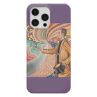 SONOTENI-ARTの025-001　ポール・シニャック　『フェリックス・フェネオンの肖像』　スマホケース　表側面印刷　iPhone 14ProMax/14Plus/13ProMax/12ProMax専用デザイン　SC4-2 iPhone Smartphone Case