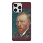 SONOTENI-ARTの005-019　ゴッホ　『Self-Portrait -1887-』　スマホケース　表側面印刷　iPhone 14ProMax/14Plus/13ProMax/12ProMax専用デザイン　SC4-2 Smartphone Case