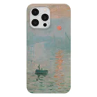 SONOTENI-ARTの004-004　クロード・モネ　『印象・日の出』　スマホケース　表側面印刷　iPhone 14ProMax/14Plus/13ProMax/12ProMax専用デザイン　SC4-2 iPhone Smartphone Case
