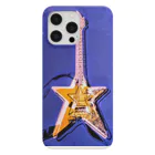 Rock★Star Guitar School 公式Goodsのアンディ・星ギター・ウォーホール スマホケース