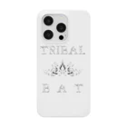 Ａ’ｚｗｏｒｋＳのTRIBAL☆BAT LAYERED WHT スマホケース