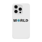 Ａ’ｚｗｏｒｋＳのWORLD(英字＋１シリーズ) スマホケース