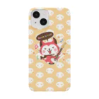 ミニマムユニヴァース@SUZURIのデビねこくん スマホケース ロックンロール Smartphone Case