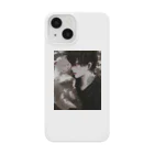 情報過多の猫と男の子 Smartphone Case