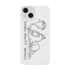 itsuto-こねこしょうしょうめんへらの「いきているだけでせいいっぱい」縦 Smartphone Case