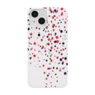 In+u1t/0NのIn+u1t0N #10 Dot/赤/紺 Smartphone Case