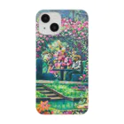 🌿Art shop Kano🌿の山羊と少女（8歳の肖像、部分） Smartphone Case