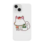 ムンムン&キュピロニウスのアトリエSUZURI店のお伊勢参りに辿り着けないおかげ犬さん  Smartphone Case