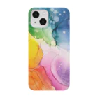 Arc moonの虹色の光と雨 Smartphone Case