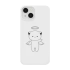 MochiMochi SHOPの白猫天使こむぎちゃん（全身） Smartphone Case