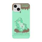 greenshibadog factoryのチョコミンタイガー Smartphone Case