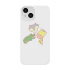 chikoショップのわに おおかみ きりん Smartphone Case