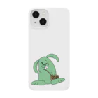 Pat's WorksのMinty the Rabbit スマホケース