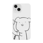 しらたま犬やさんのもしもし犬 Smartphone Case