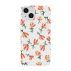 fune🛥のred flower  Smartphone Case