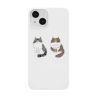 お髭ちゃんのおみせ。のふわふわしましまにゃんず Smartphone Case