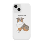 わんライフガーデンのOh my dog！レッドマールなオーストラリアンシェパード(オッドアイ) Smartphone Case