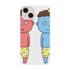 イラストレーター | 島田あやの赤鬼くんと青鬼くん Smartphone Case