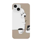 みにゆん　ねこのケーキ好きのベアー Smartphone Case