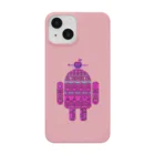 モモタロ屋の萩色のドロイド君と林檎(色違い) Smartphone Case