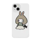 みにゆん　ねこのRabbit girl and lovely cat Smartphone Case