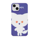 BLUE fenetのねこきつね Smartphone Case