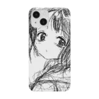 あめまふ　SHOPの平成アニメ風　白 Smartphone Case