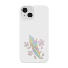 NANASHOPの虹色の折り鶴と桜 Smartphone Case