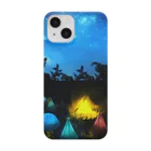 小田島灯の夜のキャンプフィールド Smartphone Case