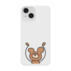 hata.miho37のやんわりくまちゃん！リング持ち！ Smartphone Case