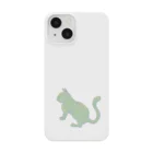 ☟69のミントキャット Smartphone Case