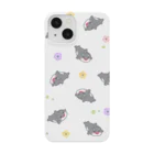 きょん｜日々の暮らしにほっこりを。のまろきち号とお花がいっぱい Smartphone Case