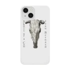 MUGEN ARTの牛の頭蓋骨　ジーン・バーナード　Jean Bernard / Skull of a Cow スマホケース