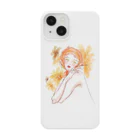 iam me HOUSEの憂うその蕾。 iPhone Smartphone Case