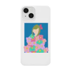 KAEDEsanの花ドレスを着た少女 Smartphone Case