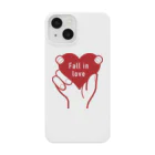 t-shirts-cafeのFall in love Smartphone Case