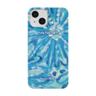 hal+ Harumi Niwanoのflower blue スマホケース