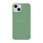 「Birth Day Colors」バースデーカラーの専門店の9月10日の誕生色「ジェイドシーン」 iPhone Smartphone Case