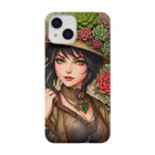 saayaan＠succulent_artistの多肉植物ショップの店員 Smartphone Case