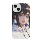 yotti0324の透明感あるポニーテールの女の子 Smartphone Case