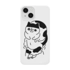 おちゃわん🐶🍚の大好きなコといつも一緒に 　withぱっつん前髪にゃん Smartphone Case