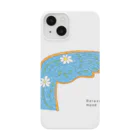 Relaxed moodのflower hand Smartphone Case