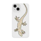 LalaHangeulのJapanese gecko(ニホンヤモリ)　英語デザイン スマホケース