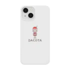 Team DACOTAのかき氷娘【いちご】【黒ロゴ】 Smartphone Case