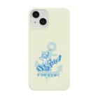 ari designのネコザメとネコの海遊び スマホケース